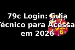 79c Login: Guia Técnico para Acessar em 2026 🚀
